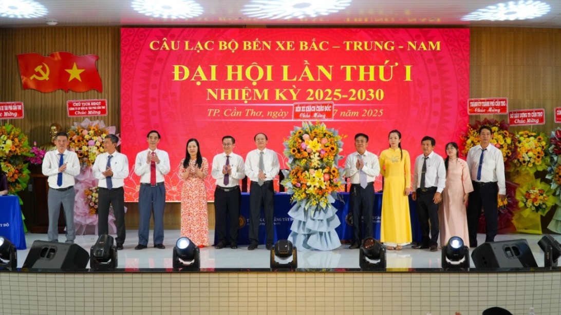 Bến xe khách Châu Đốc tham dự Đại hội lần thứ I  Câu lạc bộ Bến xe Bắc - Trung - Nam, nhiệm kỳ 2025 – 2030