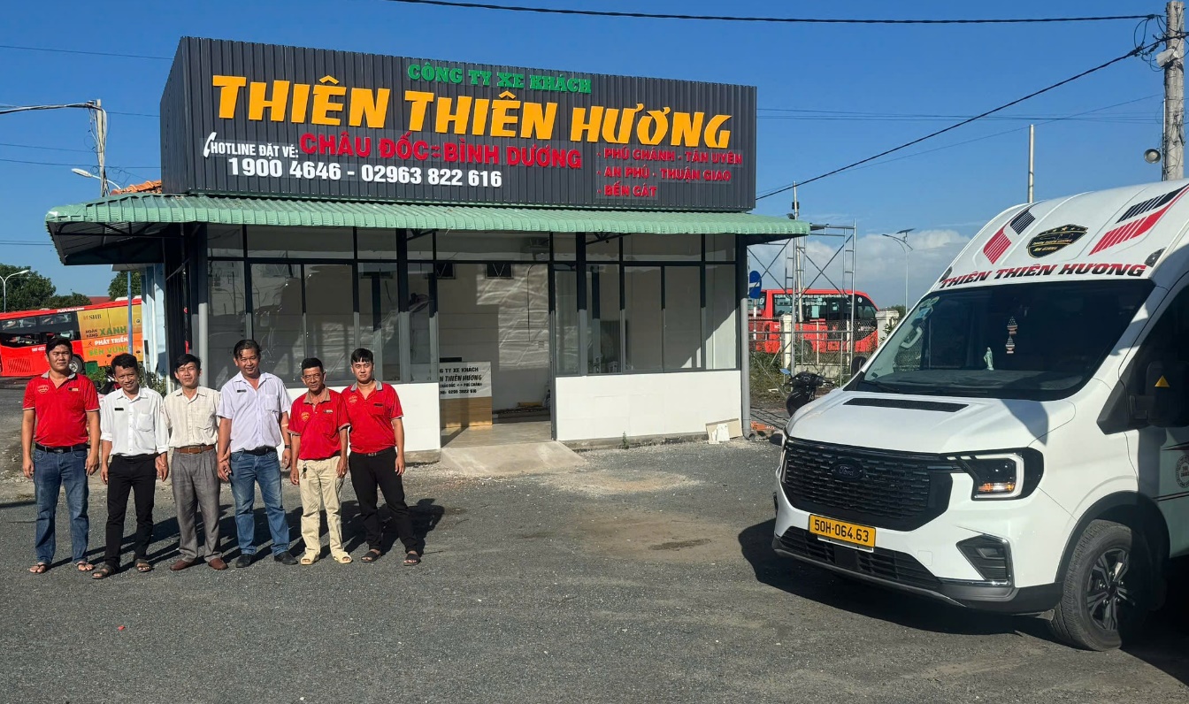 BẾN XE KHÁCH CHÂU ĐỐC CÓ THÊM TUYẾN MỚI ĐI PHÚ CHÁNH (BÌNH DƯƠNG CŨ)