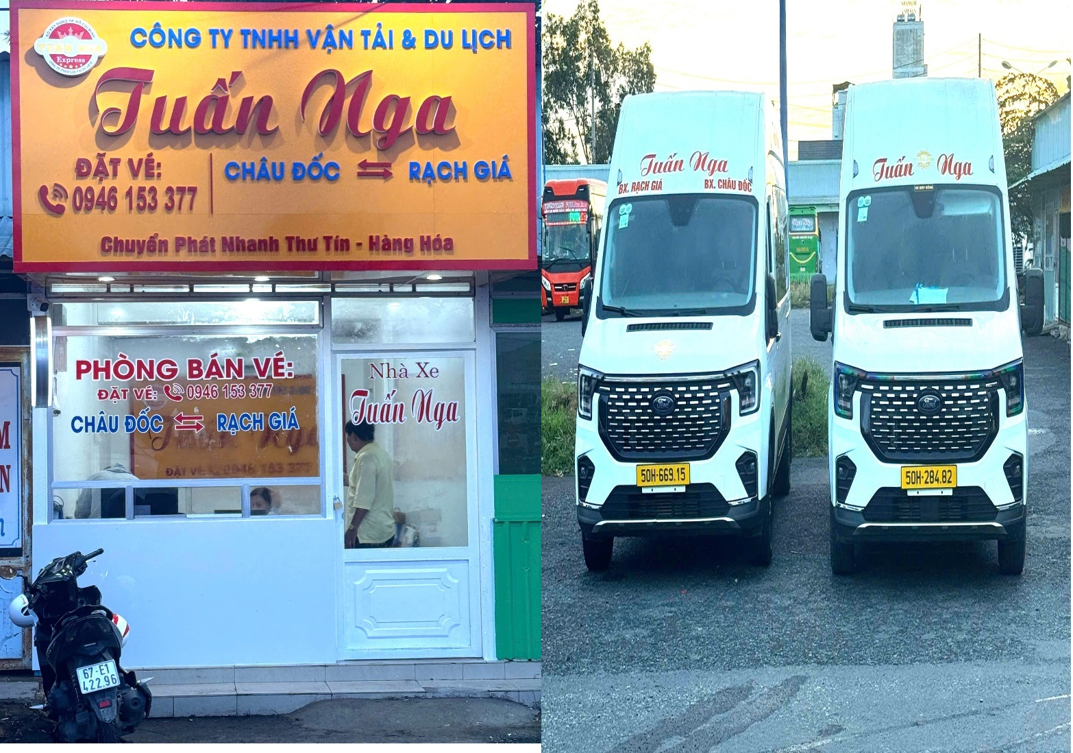 Công ty Tuấn Nga – Chính thức khai thác tuyến Châu Đốc – Rạch Giá